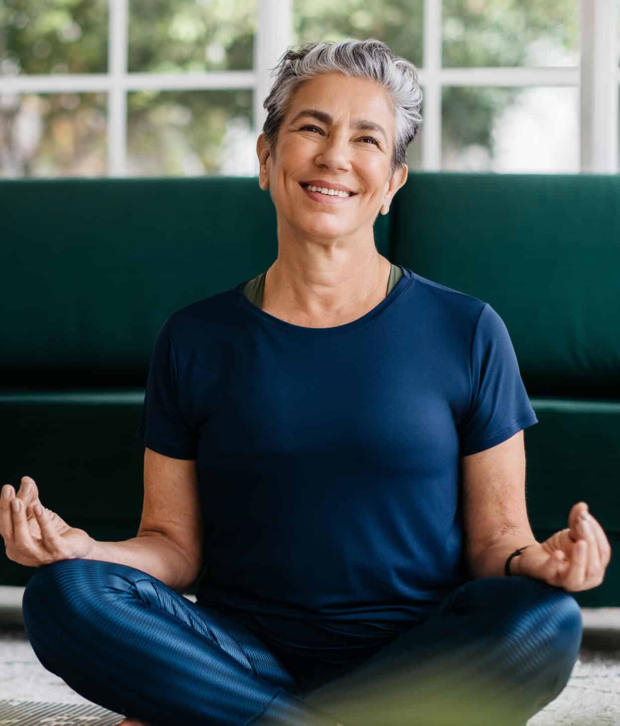 Meditating Woman